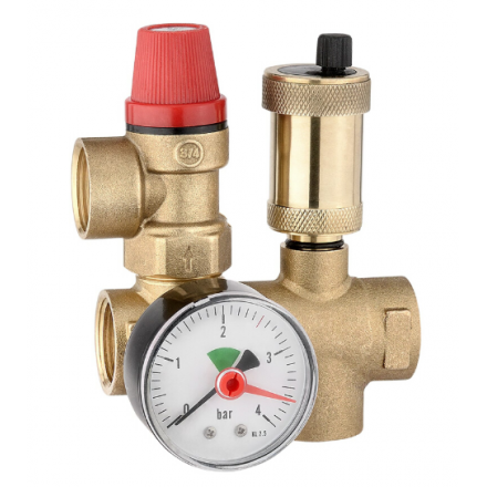 Группа безопасности котла PROFACTOR 3/4'' (3 бар) проходная