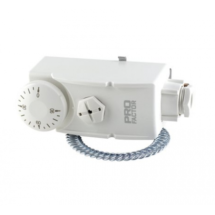 Термостат накладной PROFACTOR (16A, 250B) PF TC 640W