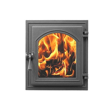 Дверка ВЕЗУВИЙ каминная 220 (Антрацит)