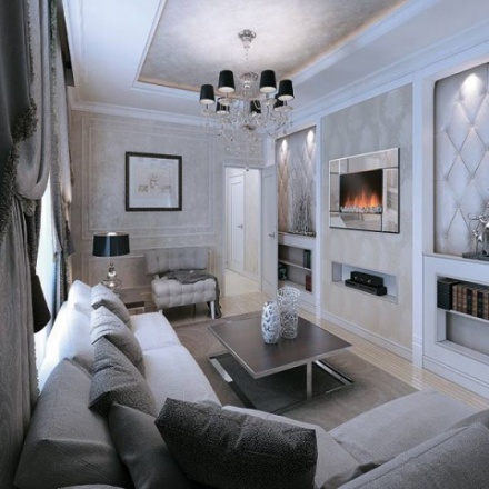 Электрокамин Electrolux EFP/W-2000S в интерьере