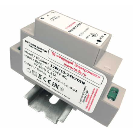 Импульсный блок питания ZONT 12W/12-24V/DIN