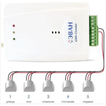 Wi-Fi термостат для электрических и газовых котлов ZONT H-2