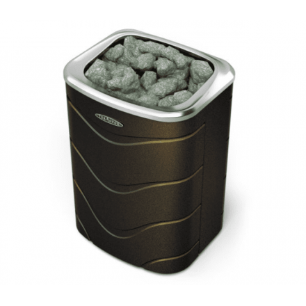 Печь для бани Термофор Примавольта 6 кВт чёрная бронза