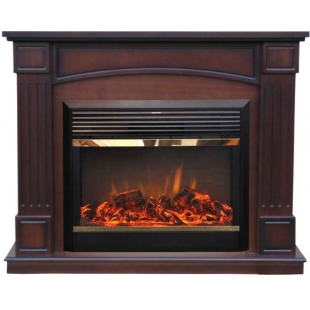 Каминокомплект BOSTON MB/JUP/SYM26/D28 с MOONBLAZE DELUXE-S BR LT