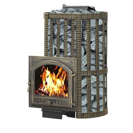 Печь для бани Везувий Ураган Ковка 28 (205)