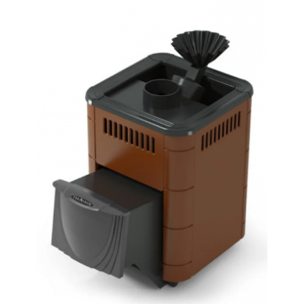 Печь для бани Термофор Гейзер Микра 2017 Carbon ДА ЗК терракота