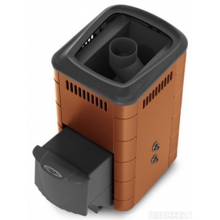 Печь для бани Термофор Тунгуска 2017 Carbon ДА ТО терракота