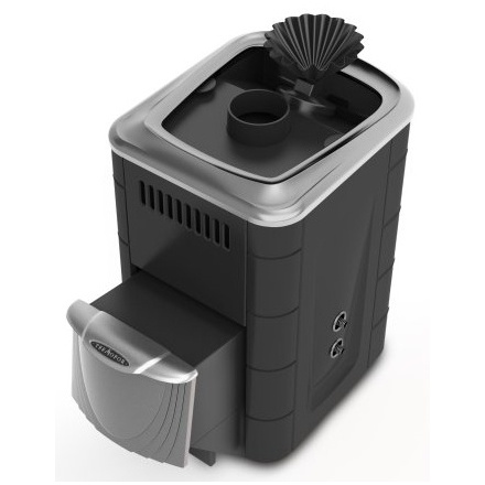 Печь для бани Термофор Гейзер Мини 2016 Carbon ДН ЗК ТО антрацит