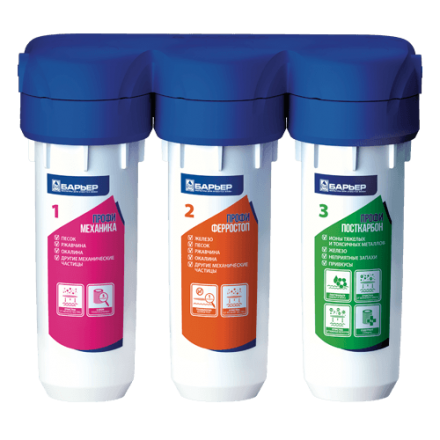 Фильтр проточный Барьер Профи Ferrum