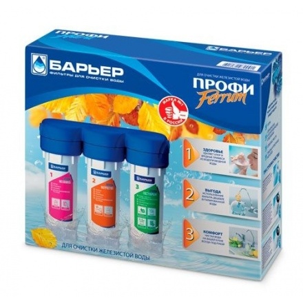 Фильтр проточный Барьер Профи Ferrum