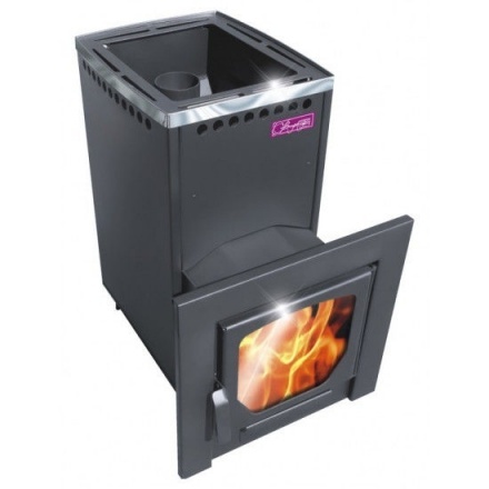 Печь для бани Варвара "Паленица" б/к удлин. топка пан. дверь