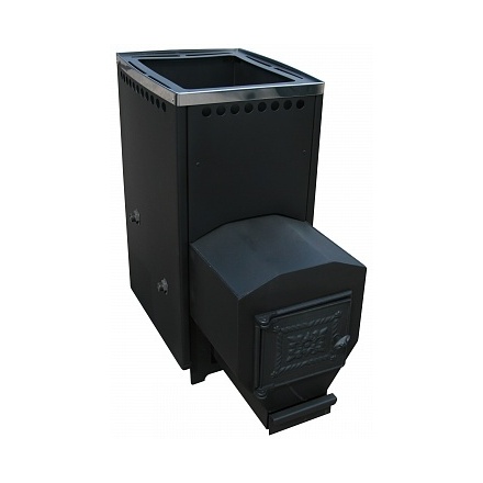 Печь для бани Варвара "Паленица" с контуром удл. топка