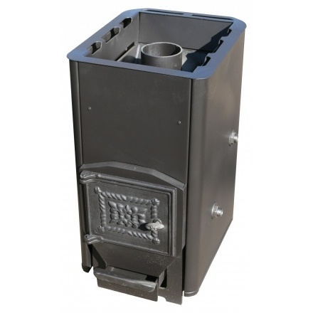 Печь для бани Варвара "Мини" с контуром укор. топка