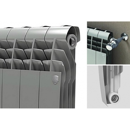 Радиатор биметаллический Royal Thermo BiLiner 500 боковое подключение