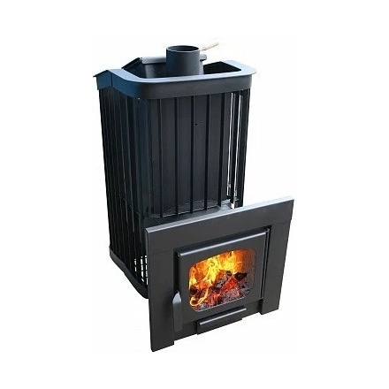 Печь для бани Варвара "Терма Каменка Мини" с конт. панор.