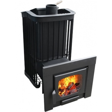 Печь для бани Варвара "Терма Каменка Мини" с/к панор. удл/т