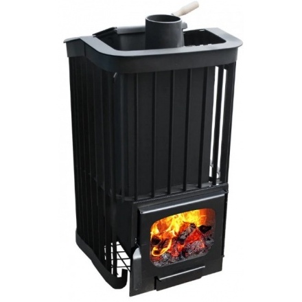 Печь для бани Варвара "Терма Каменка Мини" с/к панор. ук/т