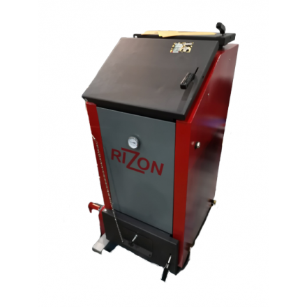 Твердотопливный котел Теплоприбор Rizon SL вид сбоку