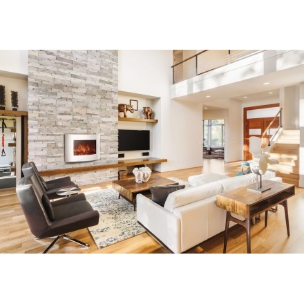 Электрокамин Electrolux EFP/W-1200URLS в интерьере