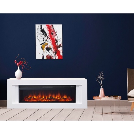 Электрокамин VISION 60 LOG LED в интерьере