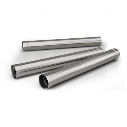Труба 1 м из нержавейки Везувий 0,8 мм