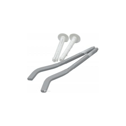 Комплект кронштейнов ROYAL THERMO с дюбелями серебро