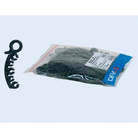 Крепление кабеля в желобе Devi