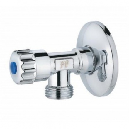 Вентиль угловой хромированный 1/2"х1/2"