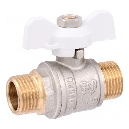 Кран шаровой STANDARD 1/2" ш/ш ручка - бабочка