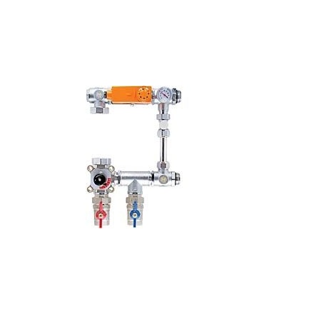 Насосно-смесительный узел Profactor с защитой от перегрева для коллекторных систем