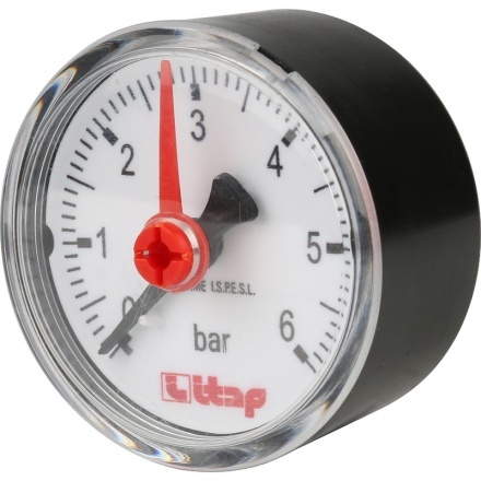 Манометр 1/4'' ITAP осевое подключение 6 бар