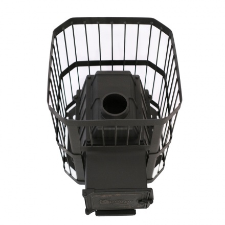 Печь банная чугунная СИБИРЬ 21 облегченная топка