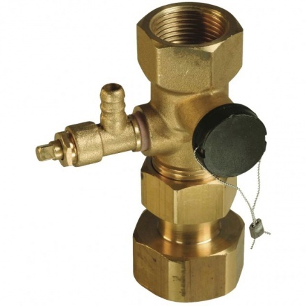 Клапан для подключения расширительного бака Afriso 1''