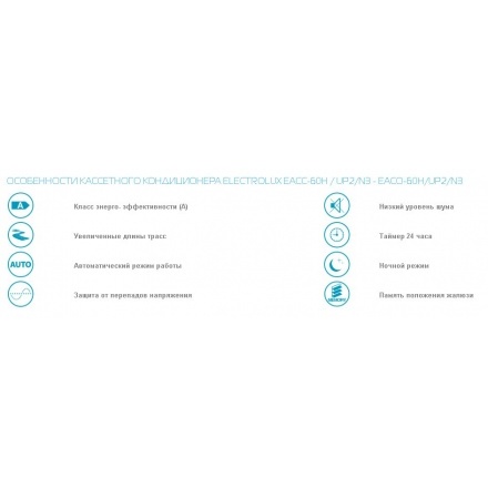 Кассетный кондиционер Electrolux EACC-48H/UP3/N3