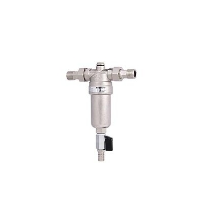 Фильтр промывной PROFACTOR 1/2'' с латунной колбой (для горячей воды)