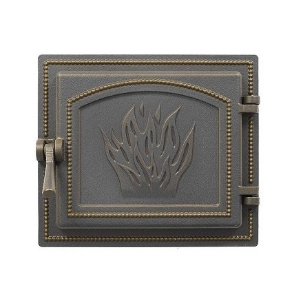 Дверка ВЕЗУВИЙ каминная 261 (Бронза)