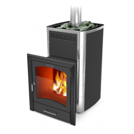Печь для бани Термофор Калина II Inox БСЭ ТО антрацит НВ ПРА