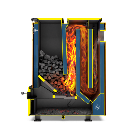 Твердотопливный котел Теплодар Куппер КАРБО 26