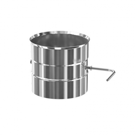 Шибер поворотный Теплодар d115 ПРОФИ