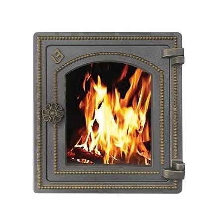 Дверка ВЕЗУВИЙ печная ДТ-4С (Бронза)