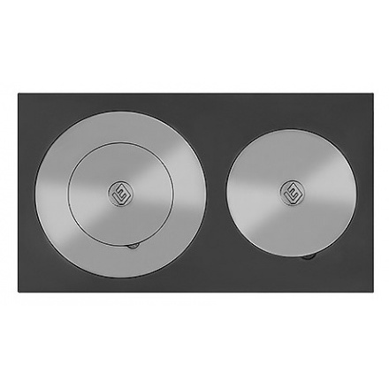 Плита ВЕЗУВИЙ усиленная двухконфорочная 4В