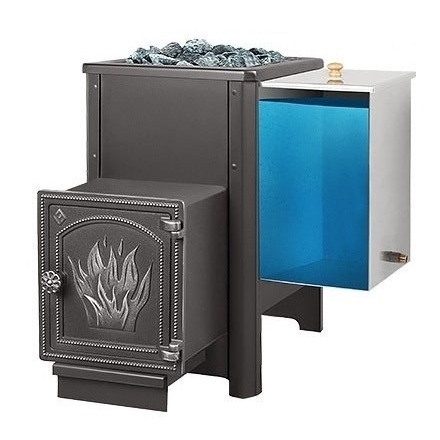 Печь для бани Везувий Русичъ «АКВА» 16 (ДТ-4) с баком 32 л