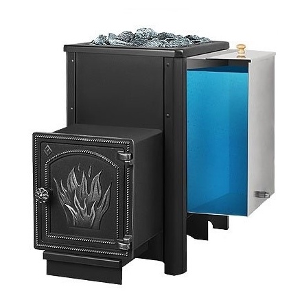 Печь для бани Везувий Сенсация 16 АКВА (ДТ-4) с баком 30 л