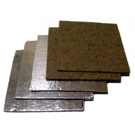 Базальтовый картон фольгированный 1000x600x10 мм (упаковка 3шт)