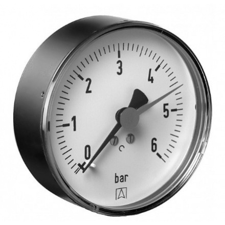 Манометр аксиальный Afriso 1/4'' 6 бар