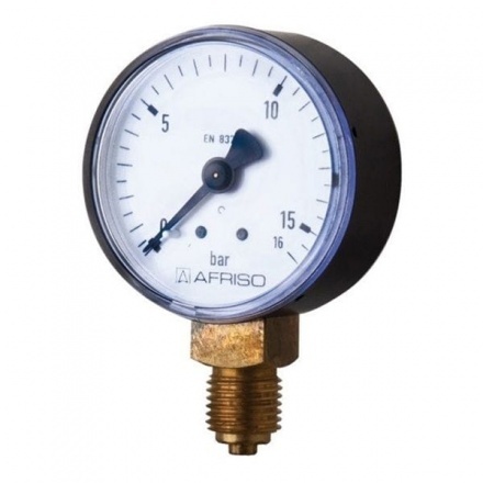 Манометр Afriso 1/2'' 0-16 бар
