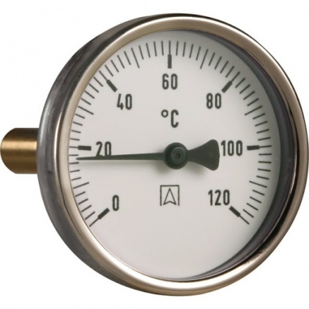 Термометр накладной Afriso 63 мм 0-120°C