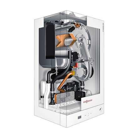 Конденсационный котел Viessmann Vitodens 50-W BPJD 24 кВт двухконтурный