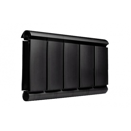 Алюминиевый дизайн радиатор SILVER S 200 черный шёлк