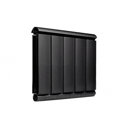 Алюминиевый дизайн радиатор SILVER S 400 черный шёлк